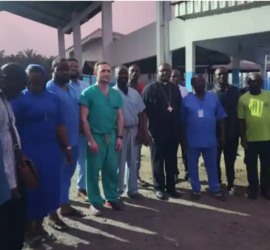 Launch of the Construction of the Surgical Ward at Mount Mary Hospital